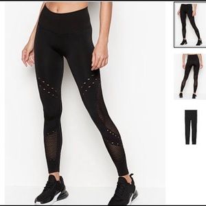 Victoria Secret Sport Crochet Seamless 7/8 legging